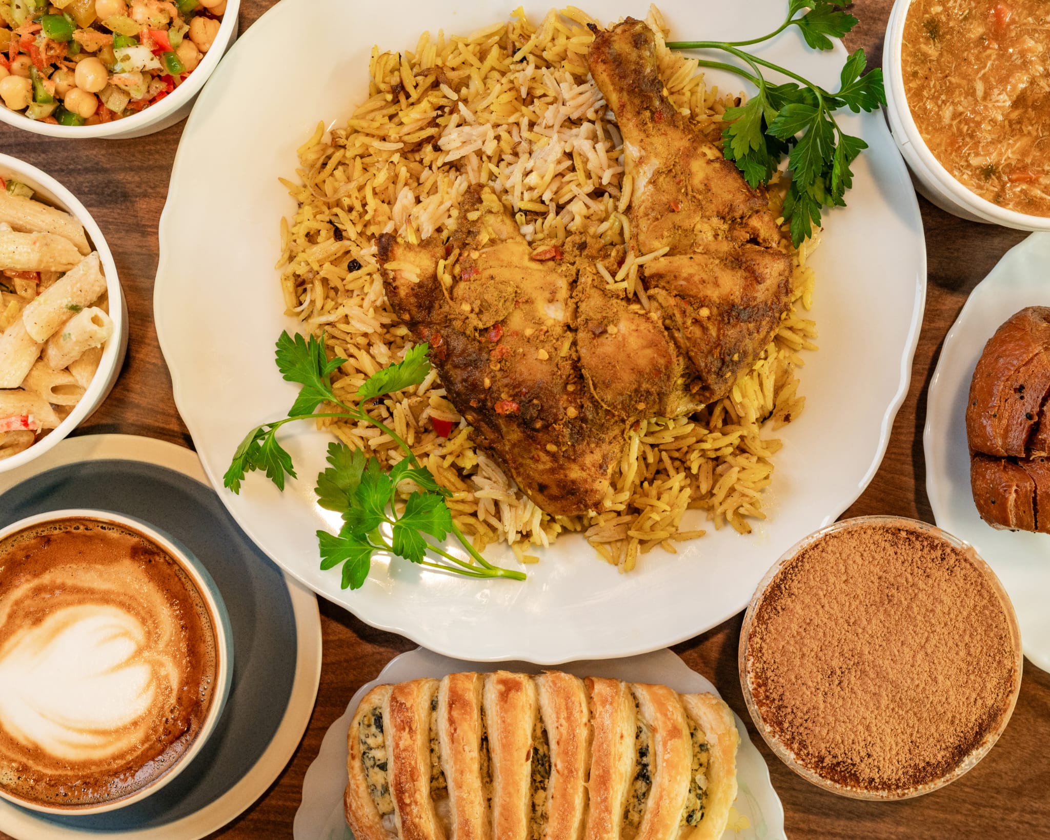 Yazol Coffee food spread